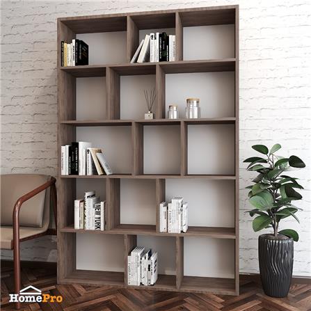 ชั้นวางของทึบ 15 ช่อง FURDINI HPN-06 สีวอลนัท_3