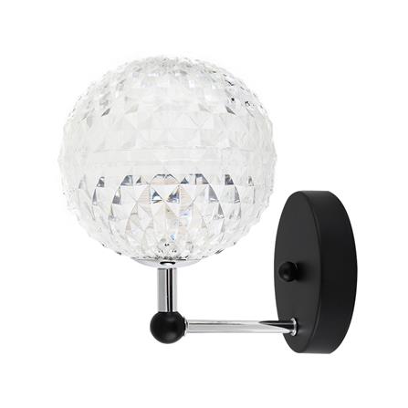 ไฟกิ่งภายใน CARINI 9610/1W 1 หัว สีใส/ดำ 1 หัว_2