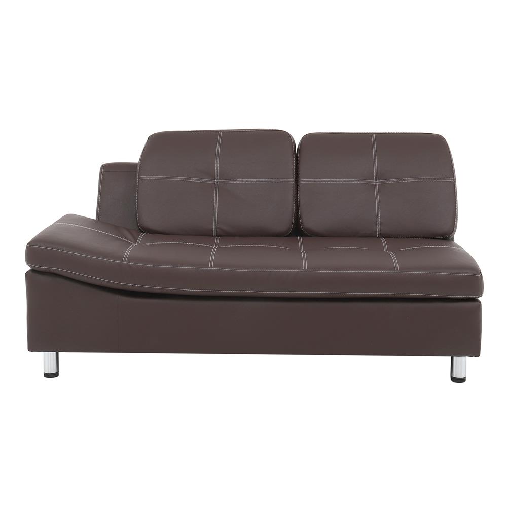 โซฟาเข้ามุม SERA OXFORD สีน้ำตาล