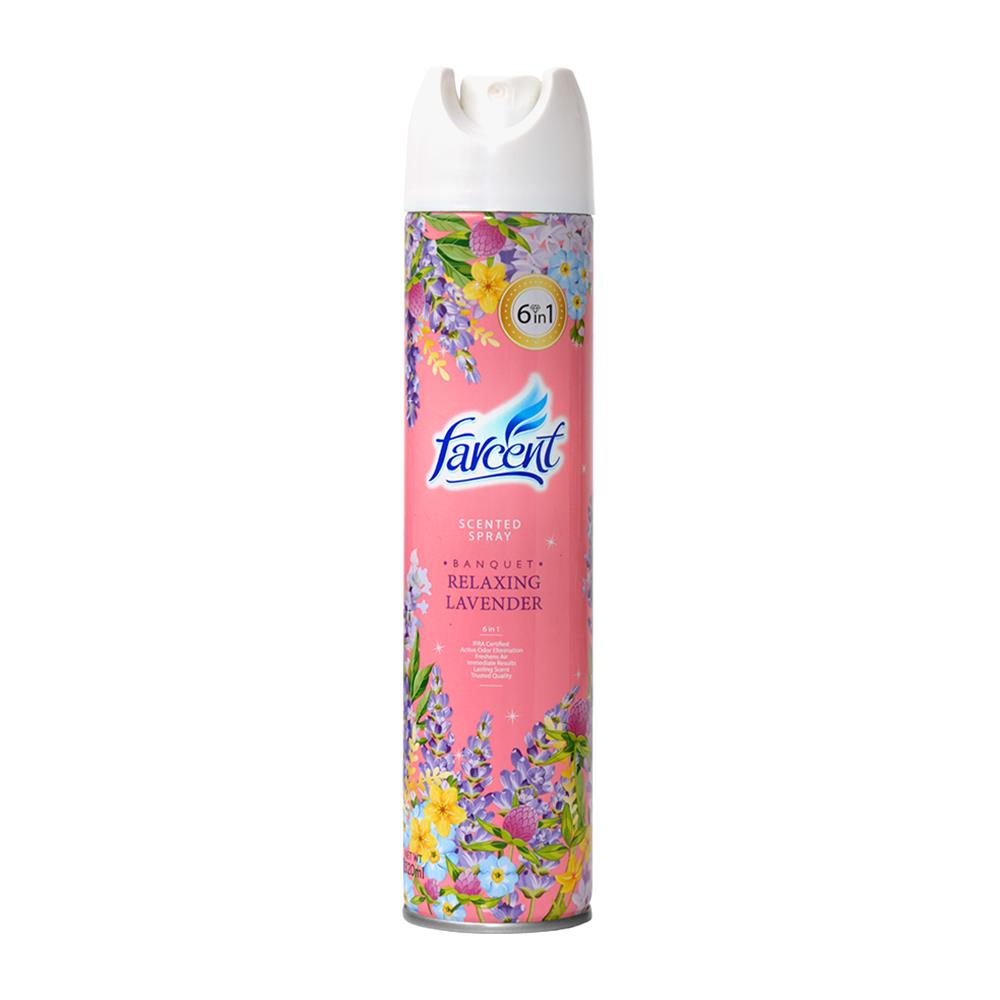 สเปรย์ปรับอากาศ FARCENT  320ml LAVENDER