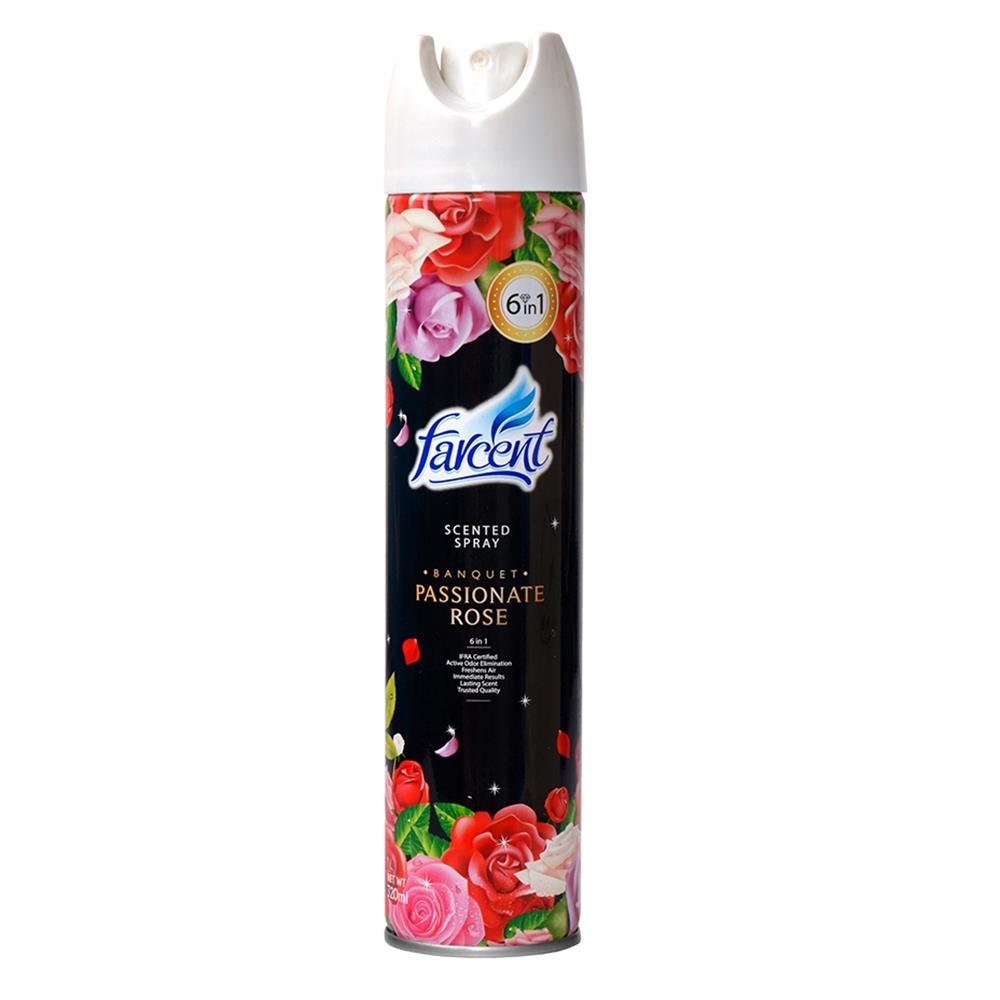 สเปรย์ปรับอากาศ FARCENT  320ml ROSE