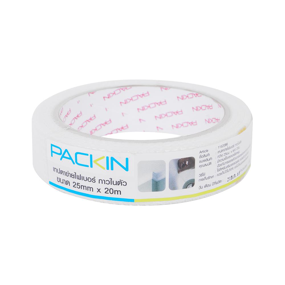 เทปตาข่ายไฟเบอร์ PACK IN 25 มม. x 20 ม.