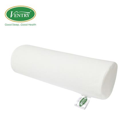 หมอนสุขภาพ ยางพารา VENTRY PT1 NECK SUPPORT 16x42x16 ซม. สีขาว_0