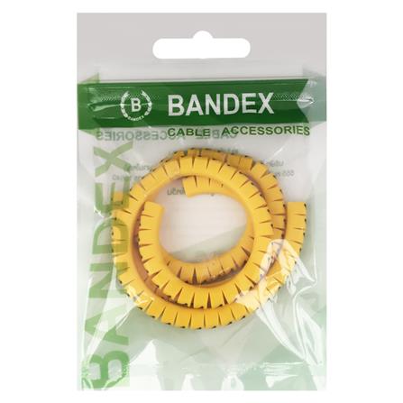 เคเบิ้ลมารคเกอร์ BANDEX BM1-4-100-MT เบอร์ 4 สีเหลือง_1