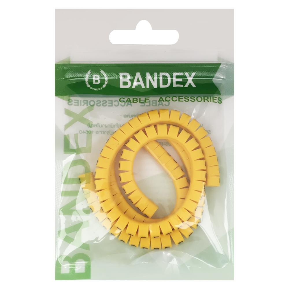 เคเบิ้ลมารคเกอร์ BANDEX BM1-5-100-MT เบอร์ 5 สีเหลือง