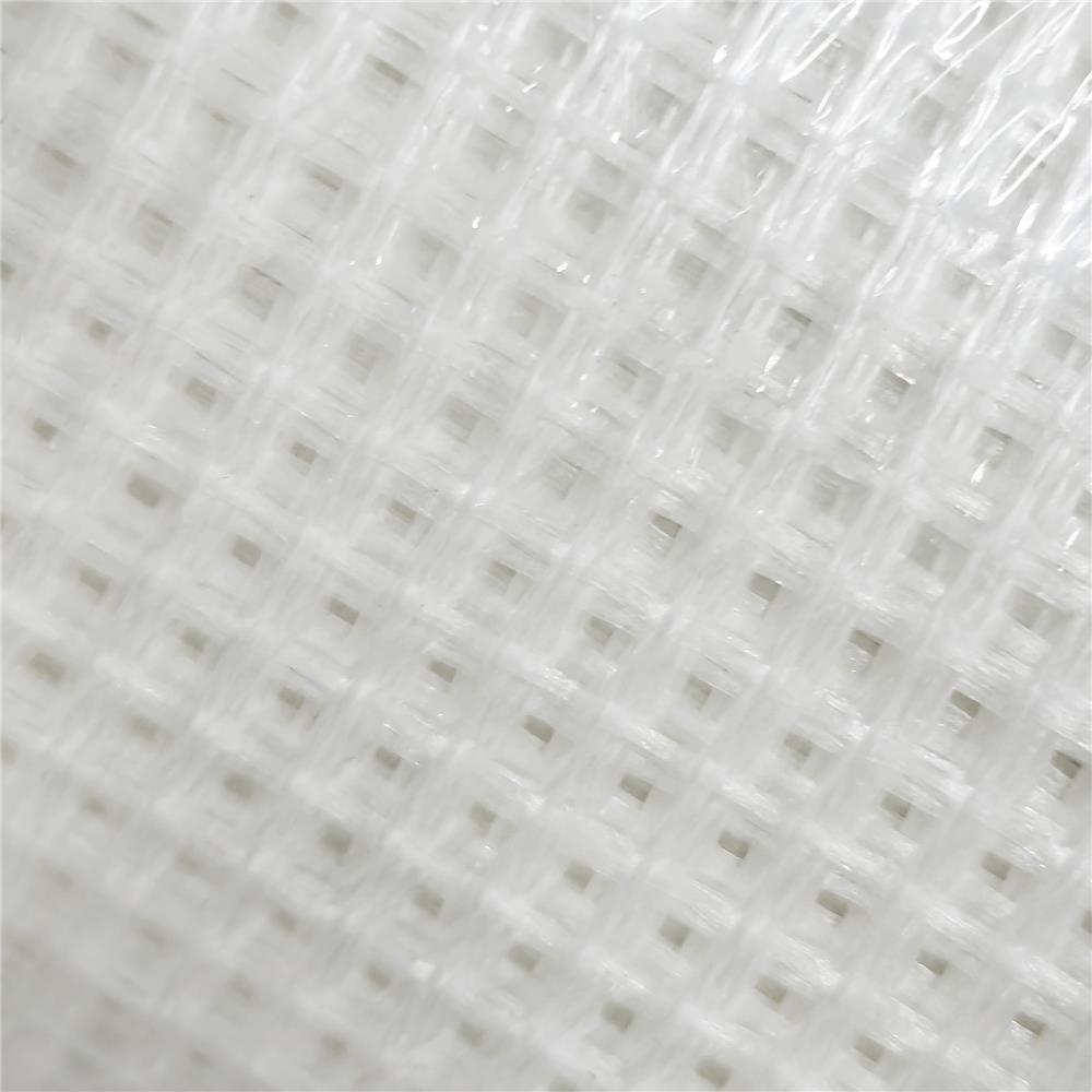 ตาข่ายไฟเบอร์ กาวในตัว DEXZON 8 นิ้วX10 ม. สีขาว