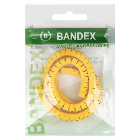 เคเบิ้ลมารคเกอร์ BANDEX BM1-1-100-MT เบอร์ 1 สีเหลือง_1