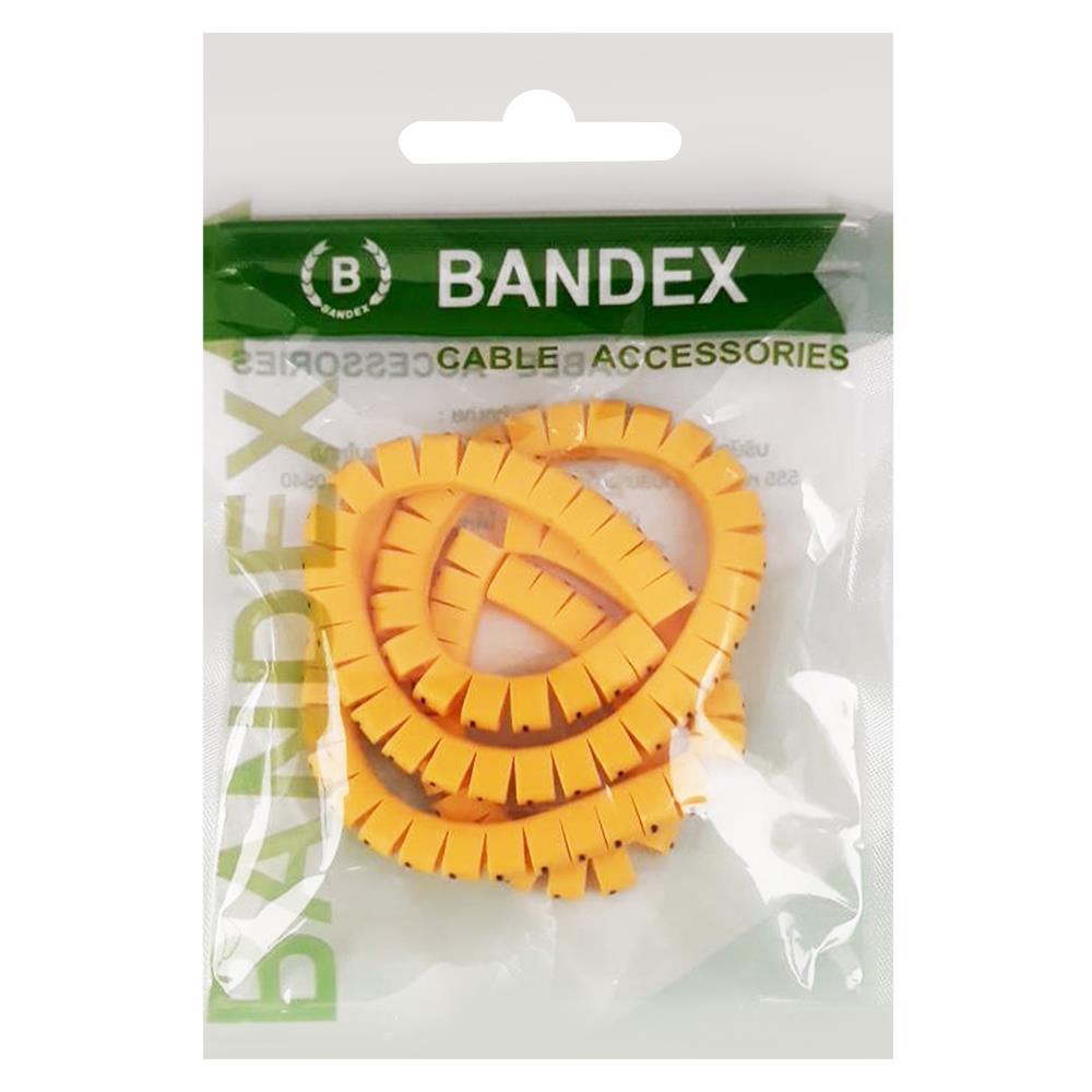 เคเบิ้ลมารคเกอร์ BANDEX BM1-L-100-MT เบอร์ L สีเหลือง