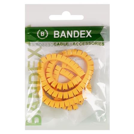 เคเบิ้ลมารคเกอร์ BANDEX BM1-L-100-MT เบอร์ L สีเหลือง_1