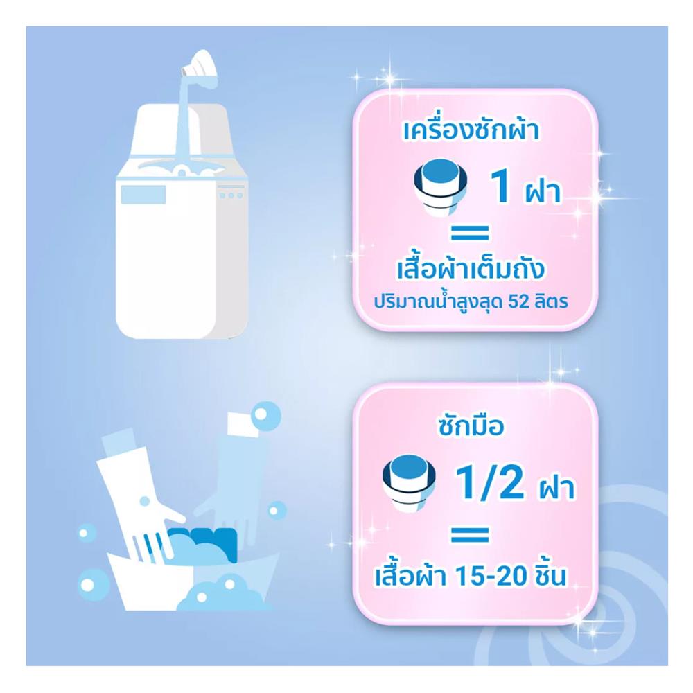 รีฟิลน้ำยาปรับผ้านุ่ม DOWNY SUNRISE FRESH 2,100 มล.