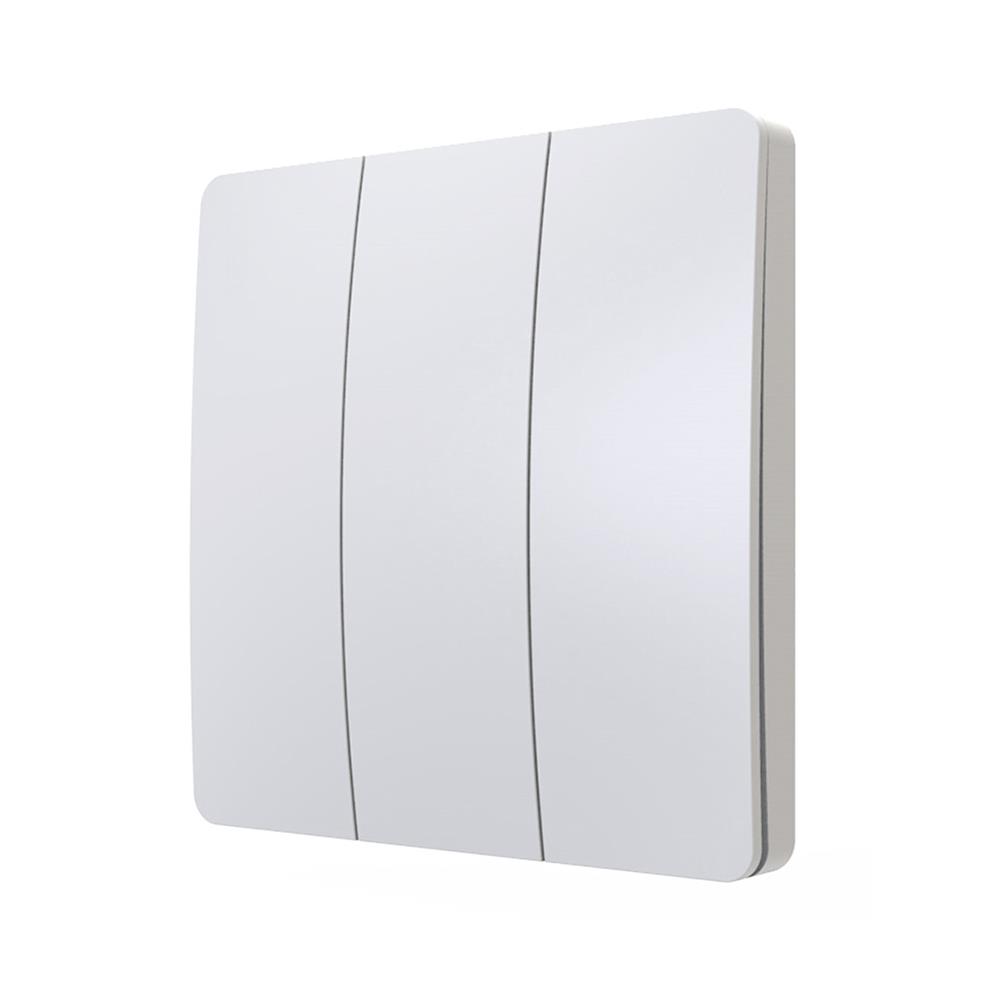 สวิตช์ไร้สาย 3ช่อง IOT HACO HWS-3P/W IP67 สีขาว_1