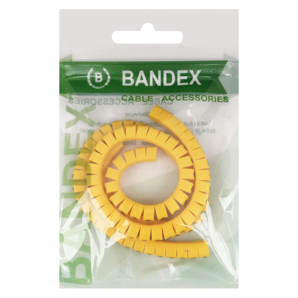 เคเบิ้ลมารคเกอร์ BANDEX BM1-6-100-MT เบอร์ 6 สีเหลือง