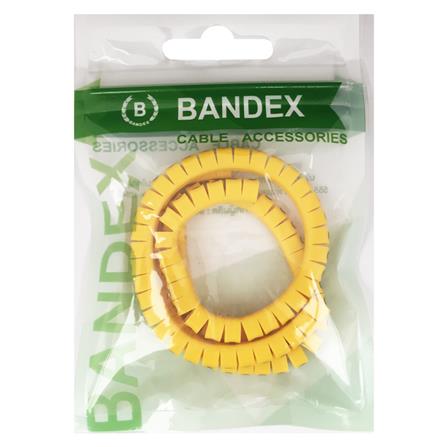 เคเบิ้ลมารคเกอร์ BANDEX BM1-8-100-MT เบอร์ 8 สีเหลือง_1