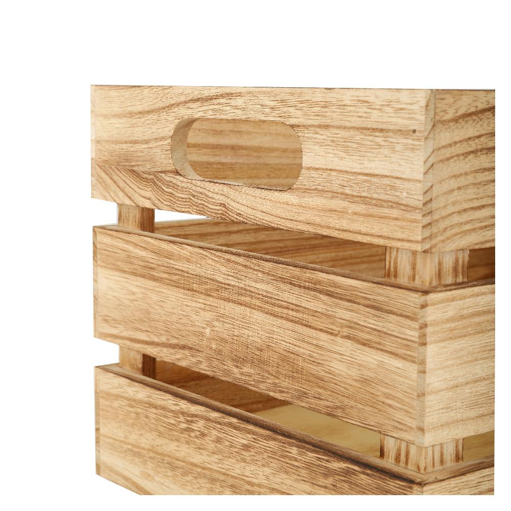 กล่องลังไม้ STACKO LITTLE THING 40x30x22 ซม. สี NATURAL