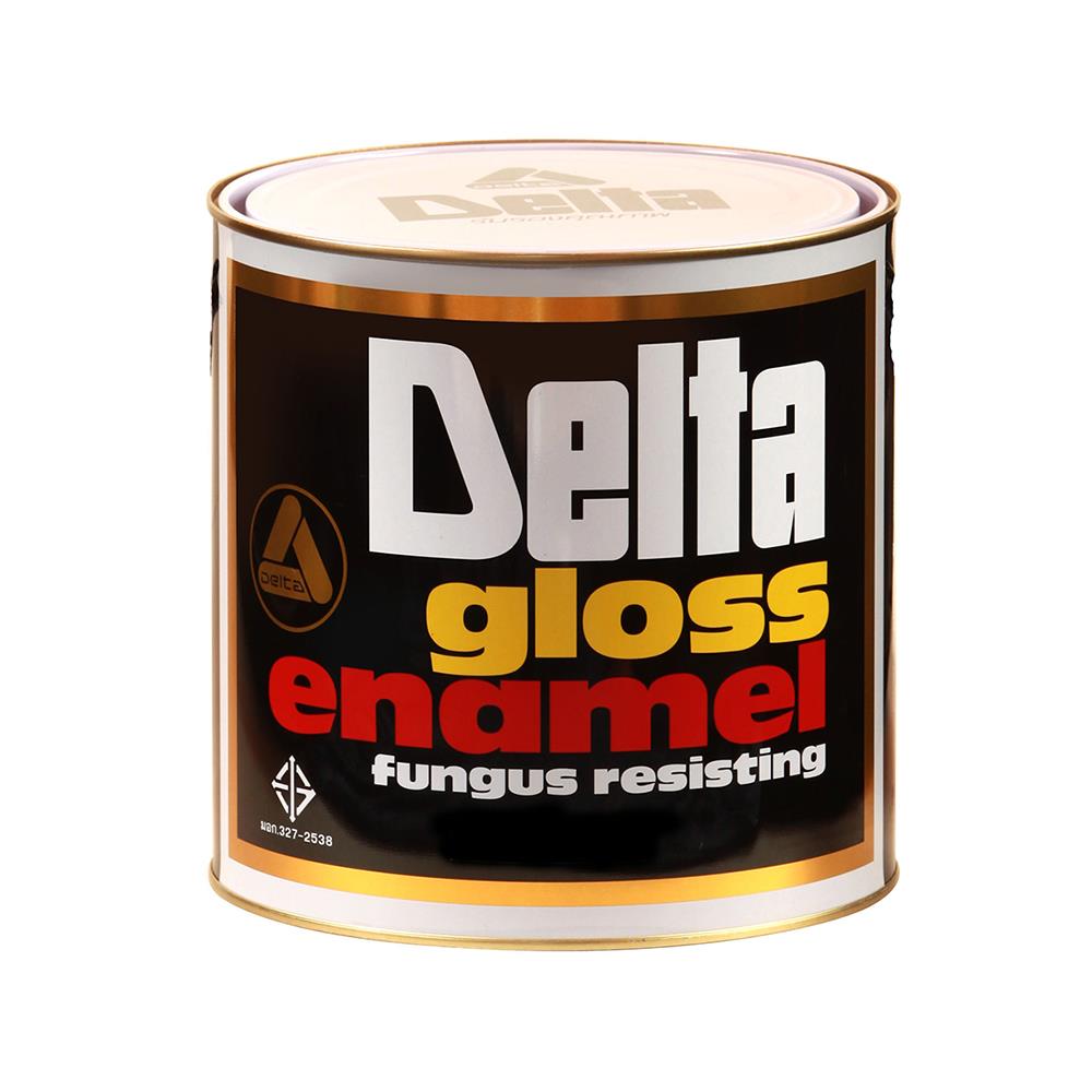 สีเคลือบเงา DELTA&nbsp;สีเทาเข้ม 705&nbsp;1 แกลลอน