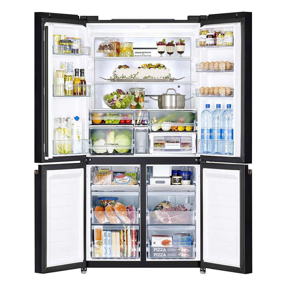 ตู้เย็น MULTI DOOR HITACHI RWB640VF GBK 20.1 คิว กระจกดำ อินเวอร์เตอร์