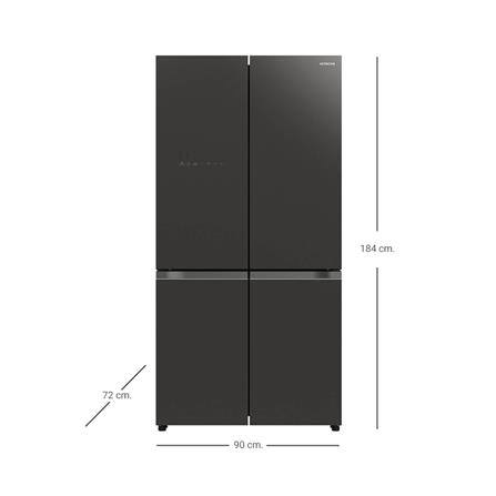 ตู้เย็น MULTI DOOR HITACHI RWB640VF GMG 20.1 คิว กระจกเทา อินเวอร์เตอร์_3