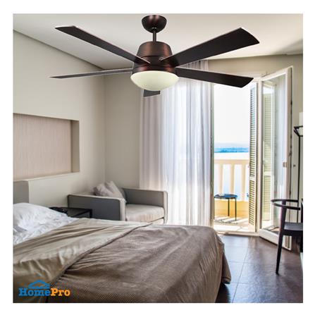 พัดลมโคมไฟ LED WINFAVOUR FD-SP029 52 นิ้ว 18 วัตต์ DAYLIGHT/COOL WHITE/WARM WHITE สีทองแดง_1