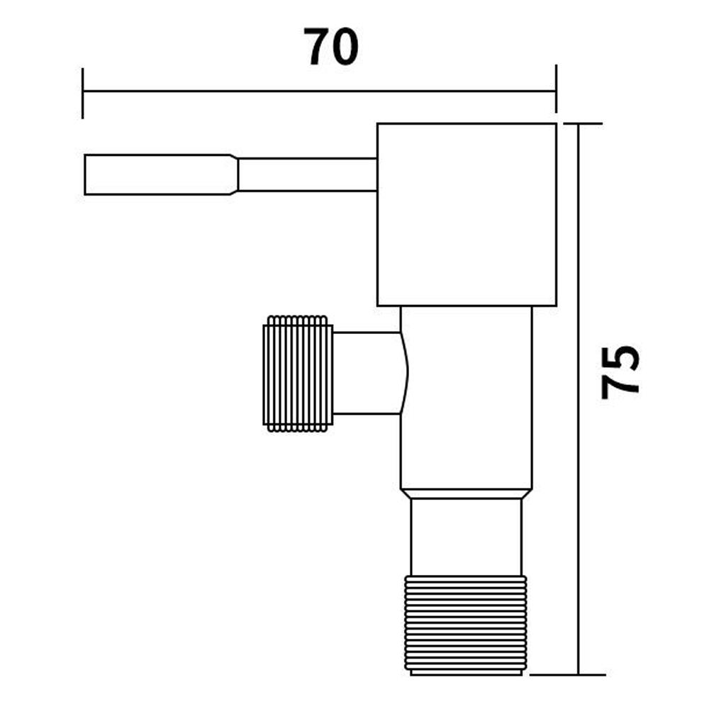 วาล์วฝักบัว NOVABATH IS-748B