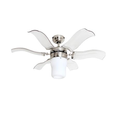 พัดลมโคมไฟ WINFAVOUR SA22 42 นิ้ว สีเงิน 1 หัว