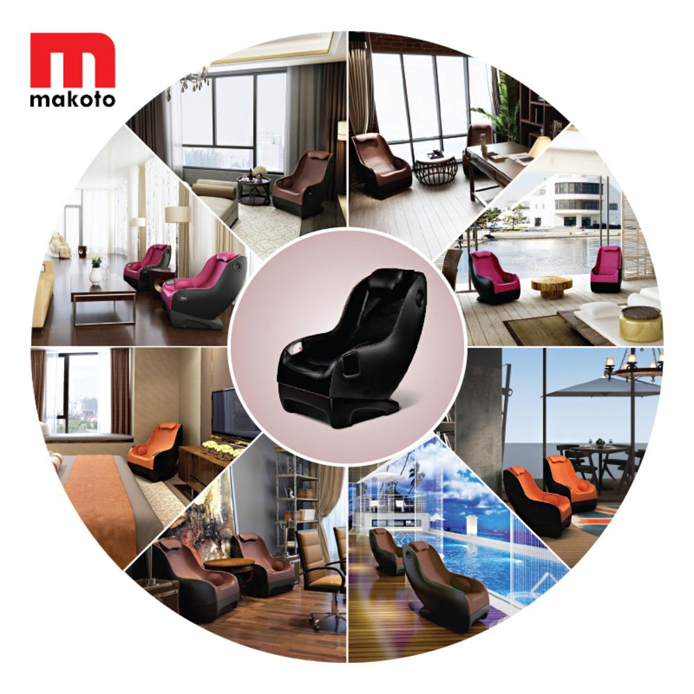 เก้าอี้นวดไฟฟ้า MAKOTO A150 สีส้ม