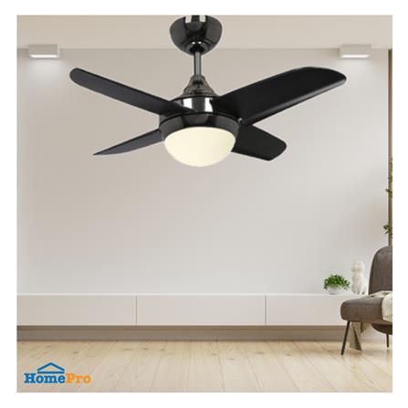 พัดลมโคมไฟ LED WINFAVOUR FD-SP023 32 นิ้ว 18 วัตต์ DAYLIGHT/COOL WHITE/WARM WHITE สีดำ_1