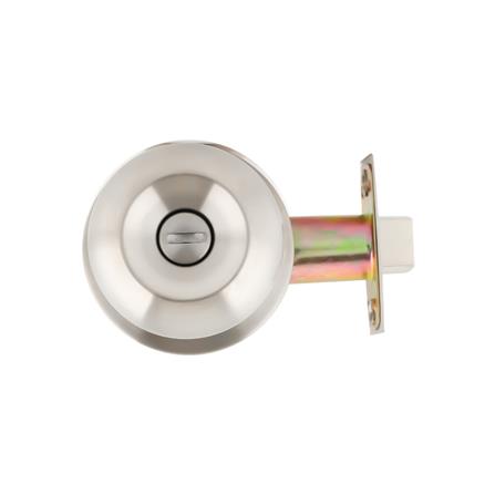 ลูกบิดห้องน้ำ VECO 3871SS-BK หัวกลม สีสเตนเลส_2