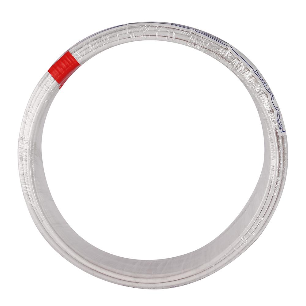 สายไฟ THW IEC01  BCC 1x1.5 ตร.มม. 30 ม. สีขาว