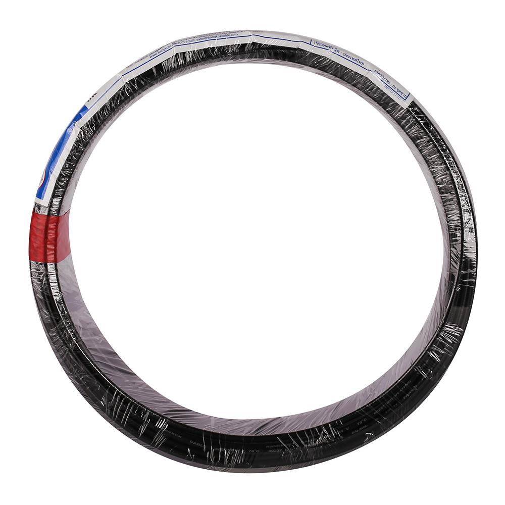 สายไฟ THW IEC01  BCC 1x1.5 ตร.มม. 30 ม. สีดำ