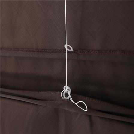 ผ้าม่านพับ HOME LIVING STYLE ROCKETA UV 100x160 ซม. สีน้ำตาล_5