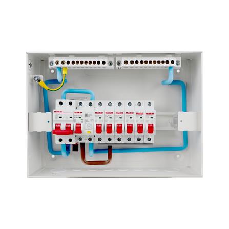 ชุดตู้คอนซูมเมอร์ยูนิต 6 ช่อง 50 แอมป์ พร้อมกันไฟรั่ว/ไฟดูด HACO_2