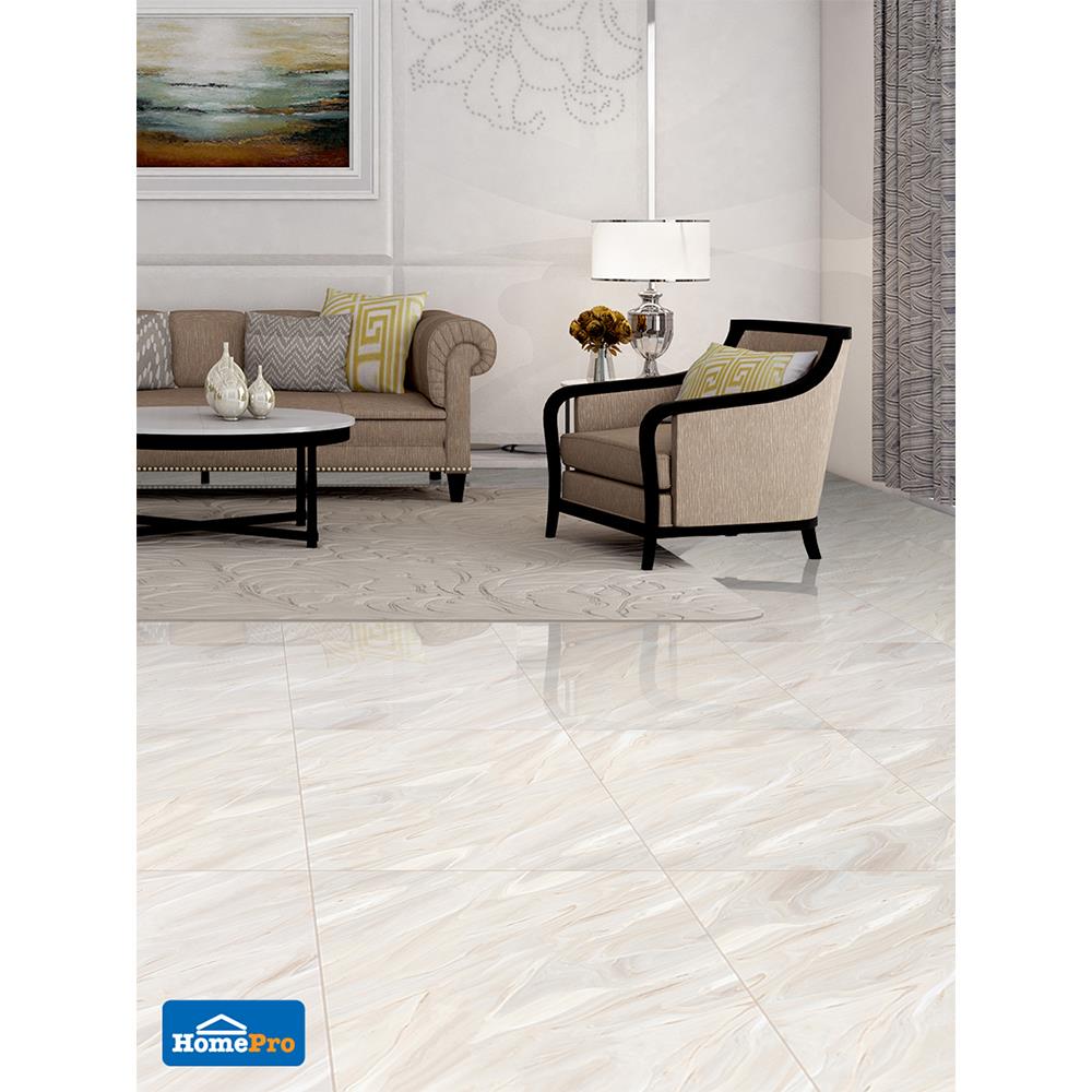 กระเบื้องพื้น 24x24 นิ้ว TARA มูนสตาร์ เบจ PM 1.44M2