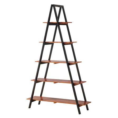 ชั้นวางอเนกประสงค์ 5 ชั้น SURE ALTA สีดำ/วอลนัท