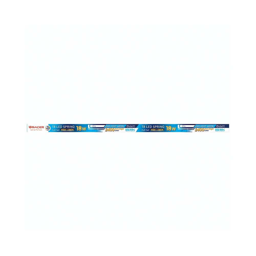 ชุดรางนีออน RACER HIGH LUMEN 18 วัตต์ DAYLIGHT