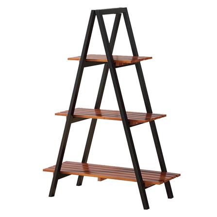 ชั้นวางอเนกประสงค์ 3 ชั้น SURE ALTA สีดำ/วอลนัท