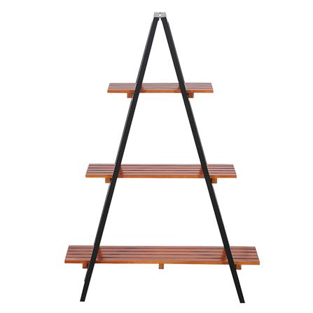 ชั้นวางอเนกประสงค์ 3 ชั้น SURE ALTA สีดำ/วอลนัท_1