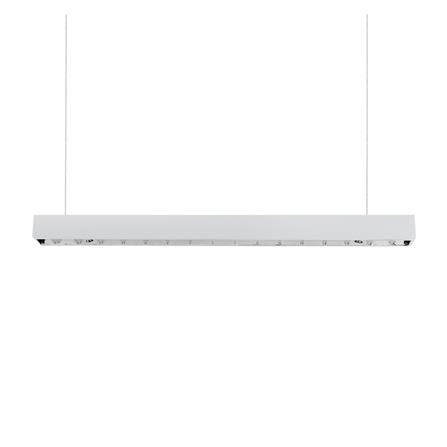 โคมตะแกรงติดลอย RACER LINEAR LOUVER 1x18 วัตต์ สีขาว