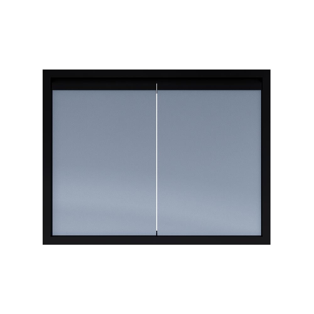 บานซิงค์คู่ JUPITER STARRY 83x63 ซม. สี GRAY METALLIC