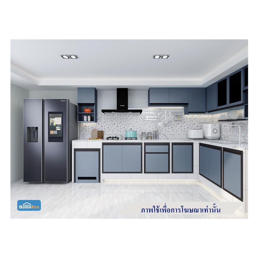 บานซิงค์คู่ JUPITER STARRY 83x63 ซม. สี GRAY METALLIC