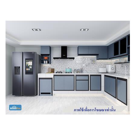 บานซิงค์คู่ JUPITER STARRY 83x63 ซม. สี GRAY METALLIC_1