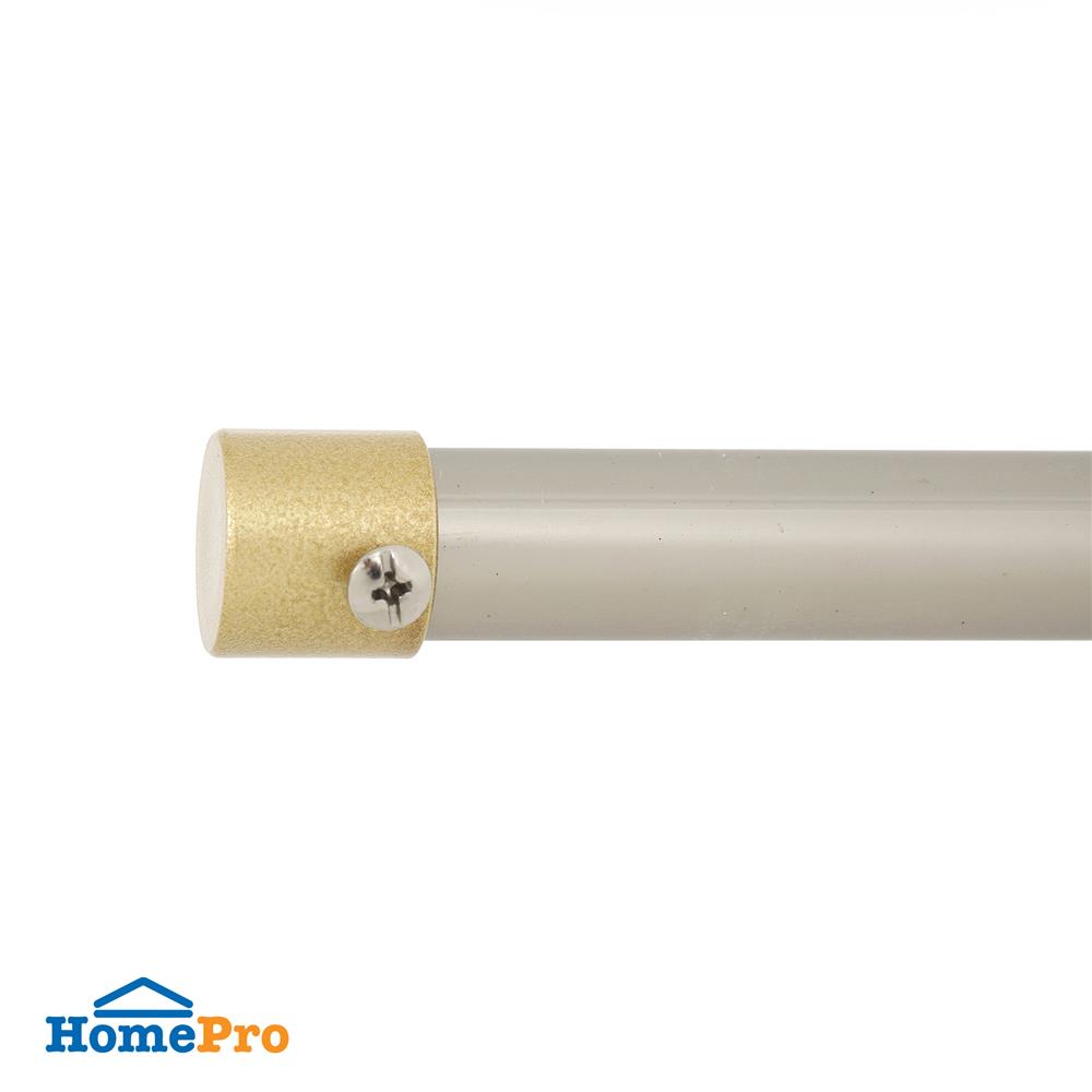 หัว-ท้ายรางม่าน HOME LIVING STYLE WD 19 มม. สีทอง