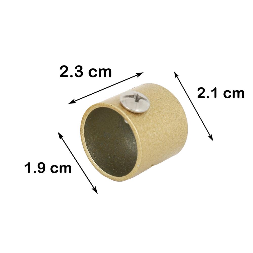 หัว-ท้ายรางม่าน HOME LIVING STYLE WD 19 มม. สีทอง