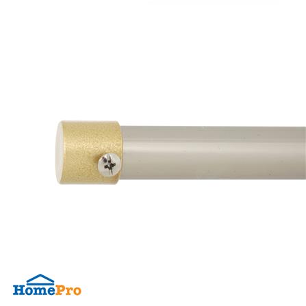 หัว-ท้ายรางม่าน HOME LIVING STYLE WD 19 มม. สีทอง_1