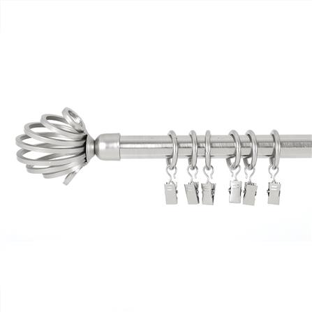 ห่วงคล้องรางเหล็ก HOME LIVING STYLE WD 33 มม. สีเงิน (แพ็ก 6 ชิ้น)_2