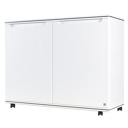 ตู้วางรองเท้า 4 ชั้น KING สีขาว