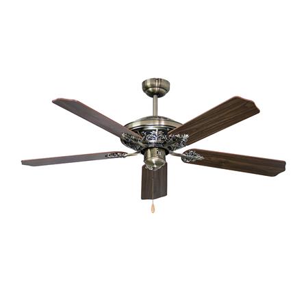 พัดลมไม่มีโคมไฟ STARLIGHT ML-10-A 52 นิ้ว สีทองเหลืองรมดำ