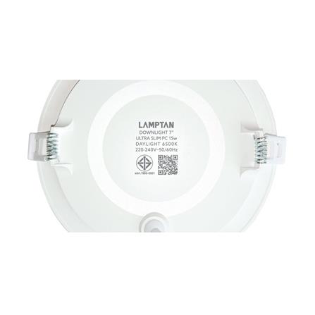 ดาวน์ไลท์ LED LAMPTAN ULTRA SLIM PC 7 นิ้ว 15 วัตต์ DAYLIGHT สีขาว_7
