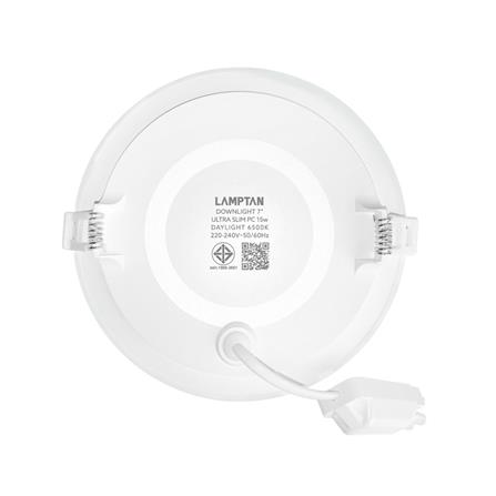 ดาวน์ไลท์ LED LAMPTAN ULTRA SLIM PC 7 นิ้ว 15 วัตต์ DAYLIGHT สีขาว_2
