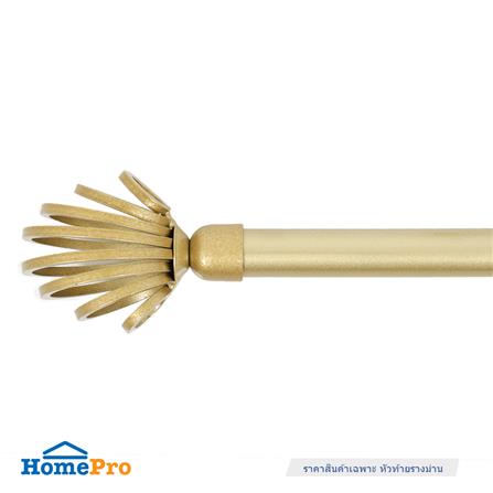 หัว-ท้ายรางม่าน HOME LIVING STYLE CHER 19 มม. สีทอง_2