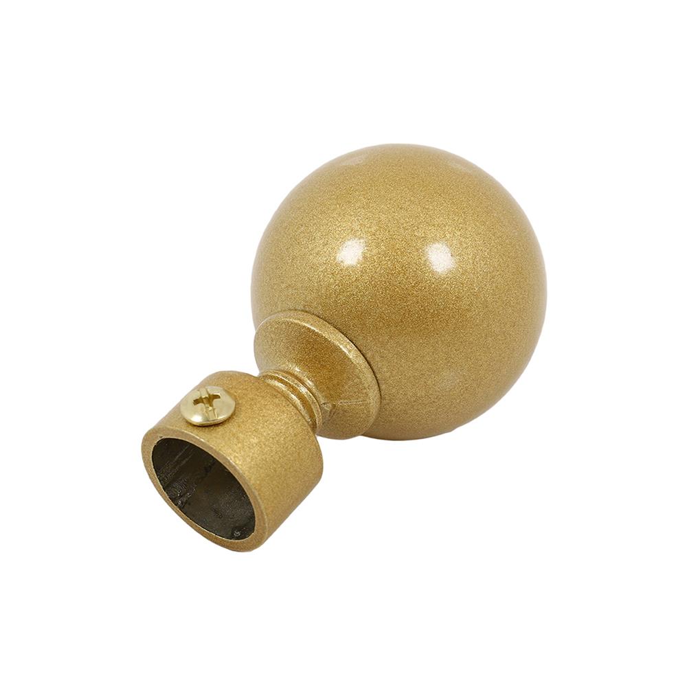 หัว-ท้ายรางม่าน HOME LIVING STYLE NIC 19 มม. สีทอง